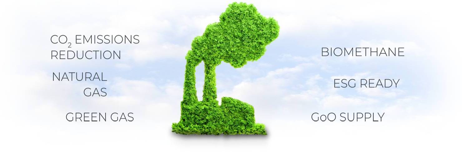 Snížení emisí, biometan <br> a záruky původu (GOO)